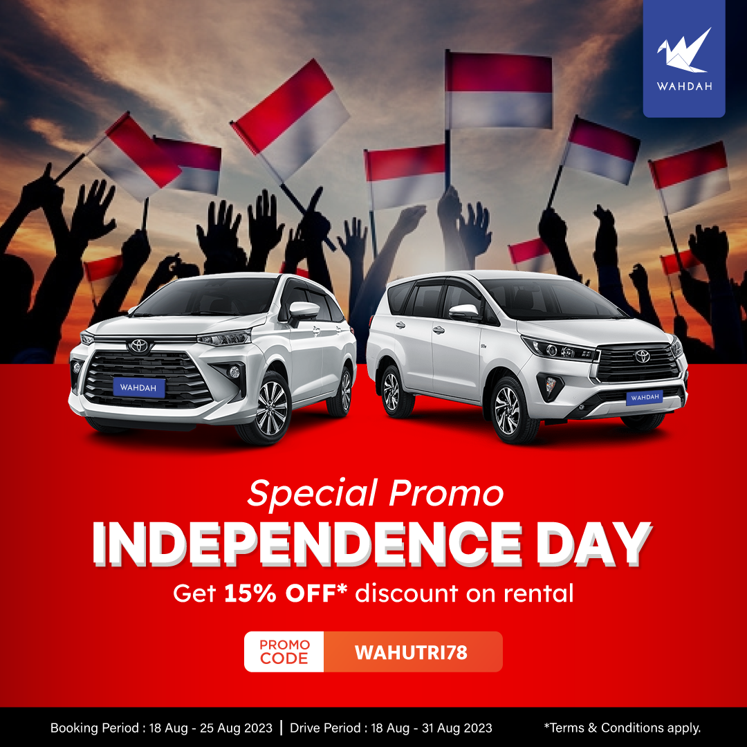 Independence Day Special Promo: Get 15% Discount with WAHDAH!